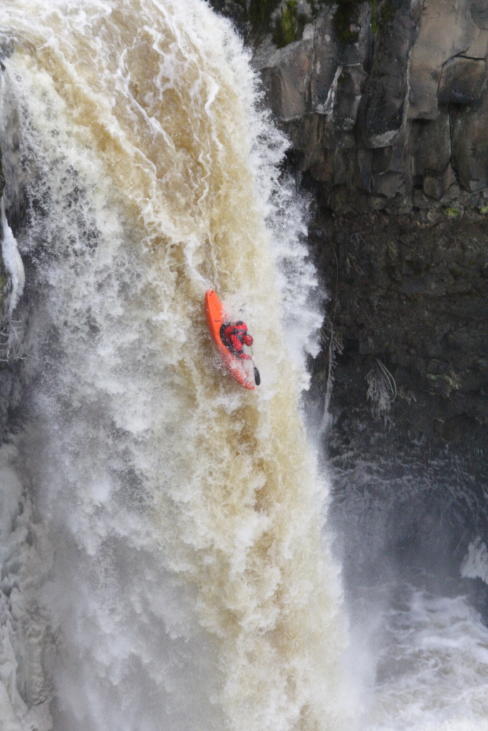Erik Boomer finally able to make the first descent of Outlet Falls